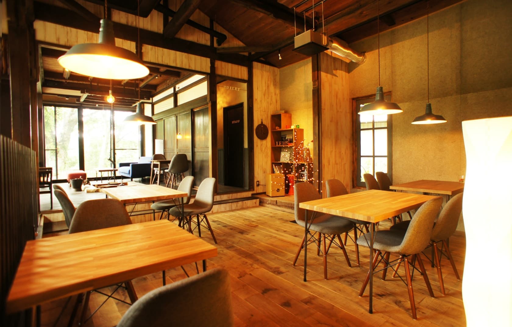 茨城・県北　大子町でランチやディナー。おしゃれなカフェ＆ゲストハウス　咲くカフェ。