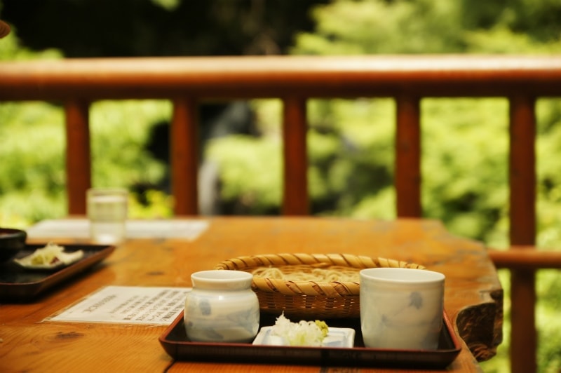 月待の滝　もみじ苑