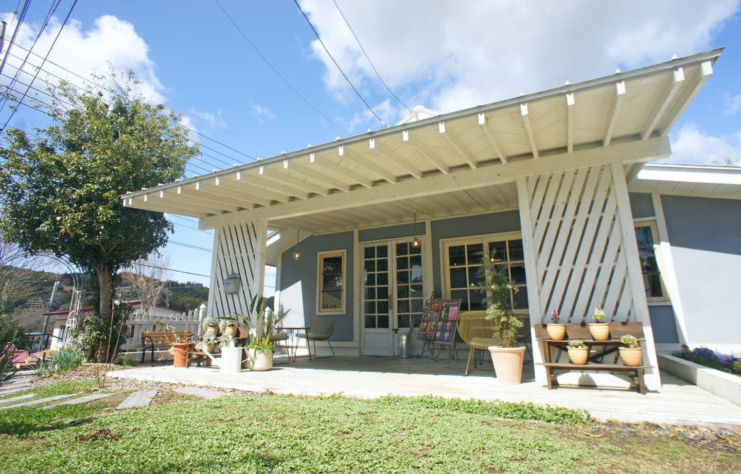 茨城・県北　大子町でランチ。おしゃれカフェ　咲くカフェ Flower。