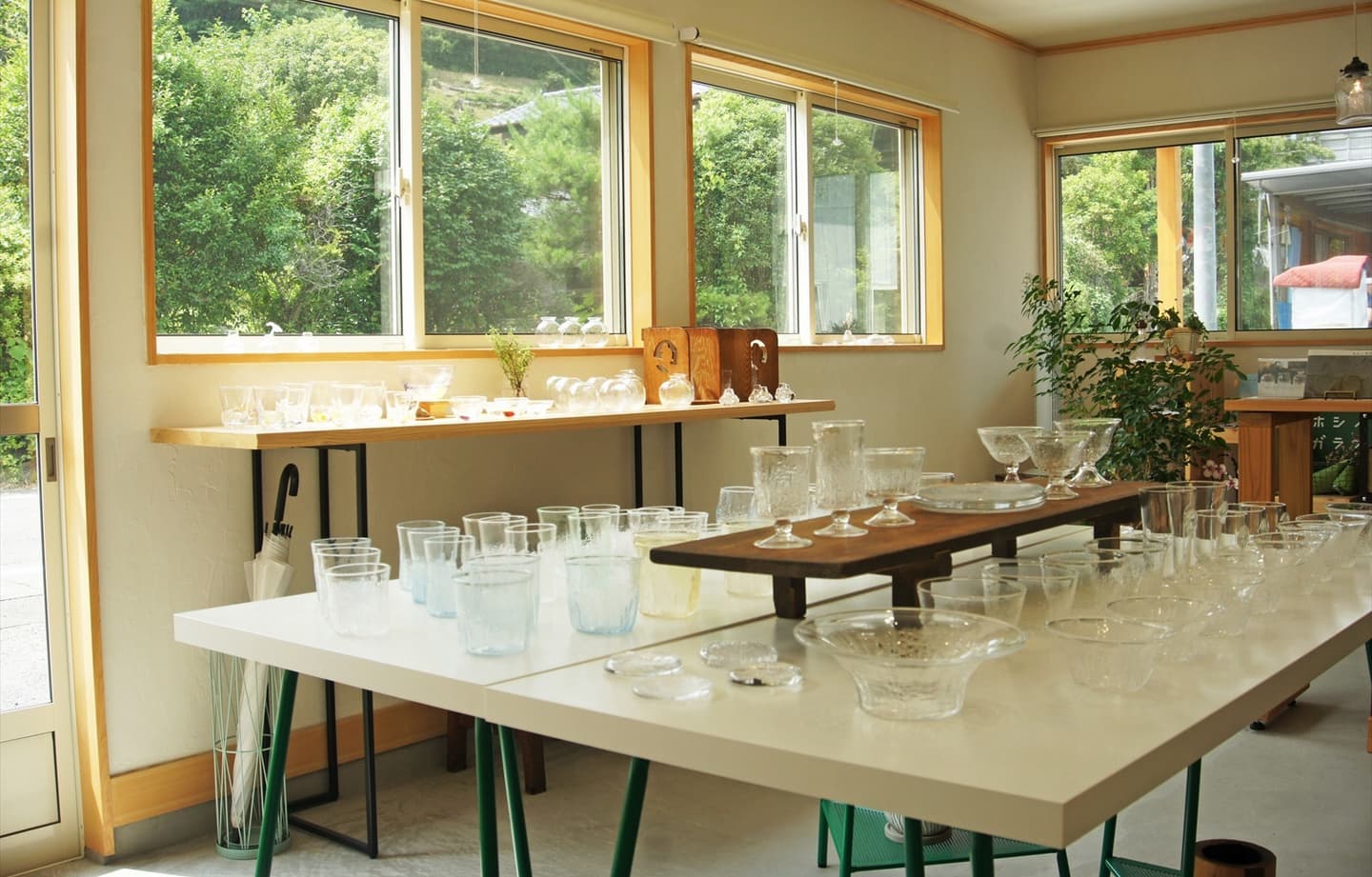 茨城・県北　ホシノガラス・吹きガラス体験工房とショップ