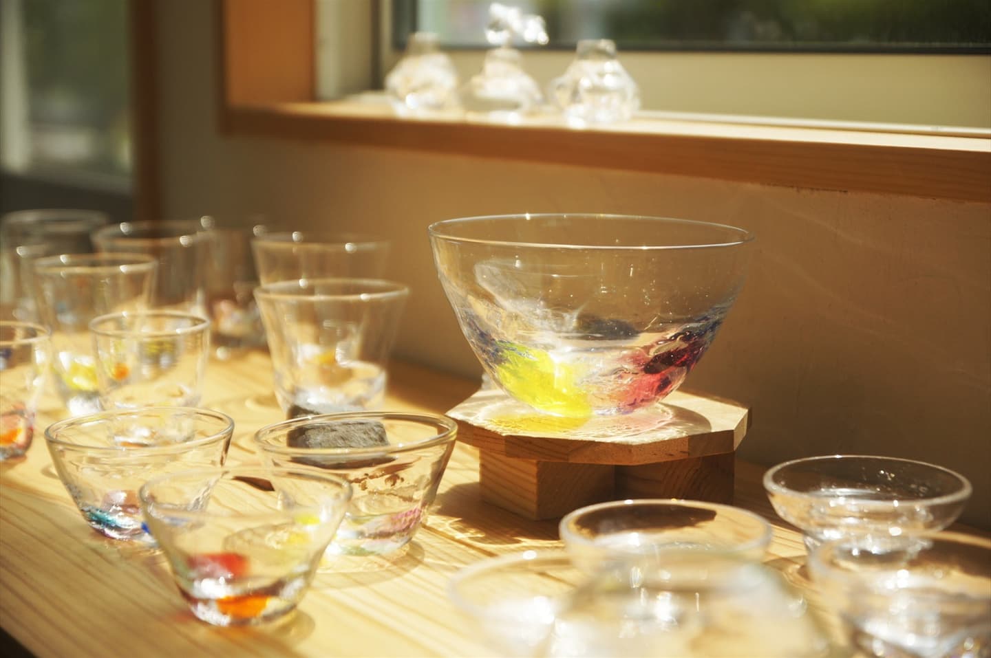 茨城・大子、吹きガラス体験工房　ホシノガラス