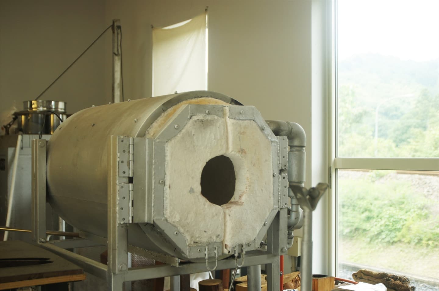 茨城・大子、吹きガラス体験工房　ホシノガラス