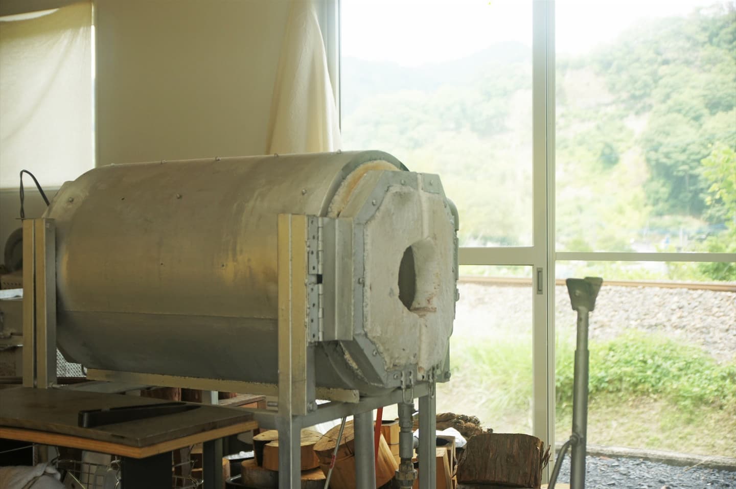 茨城・大子、ホシノガラス。吹きガラス体験工房